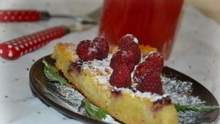 Рецепт Манника с творогом в духовке