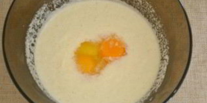 Рецепт манника с творогом в духовке