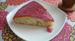 Рецепт Манника со сметано-ягодным кремом