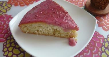 Рецепт Манника со сметано-ягодным кремом