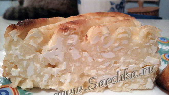 Рецепт манника-творожника