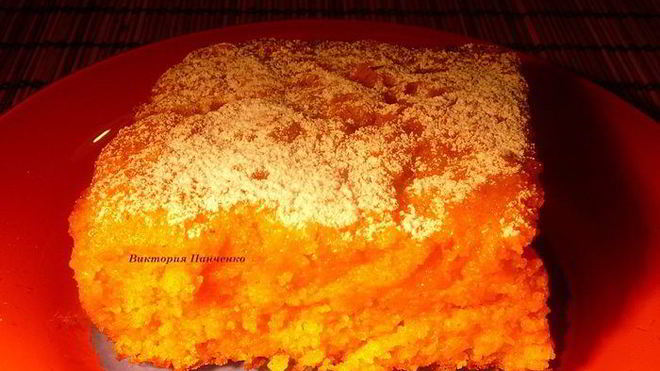 Рецепт манника тыквенного