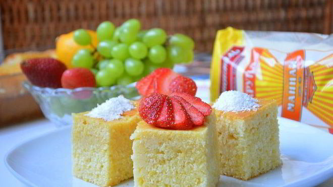 Рецепт манника в медовом сиропе