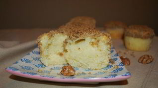 Рецепт Манников с орехово-карамельной корочкой