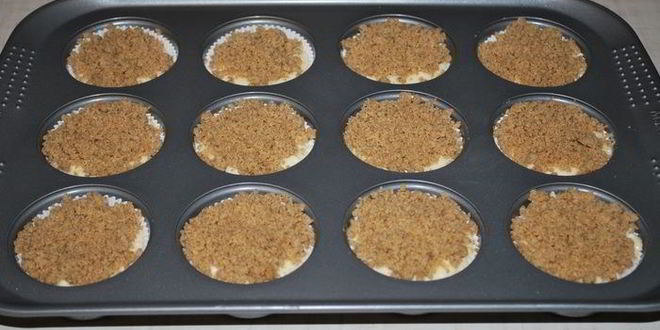 Рецепт манников с орехово-карамельной корочкой