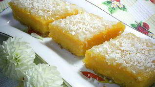 Рецепт Нежного и сочный тыквенный манник