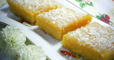 Рецепт Нежного и сочный тыквенный манник