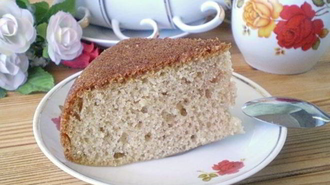 Рецепт пирога манник на кефире