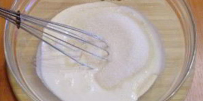 Рецепт пирога манник на кефире