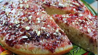 Рецепт Пирога манник с йогуртом