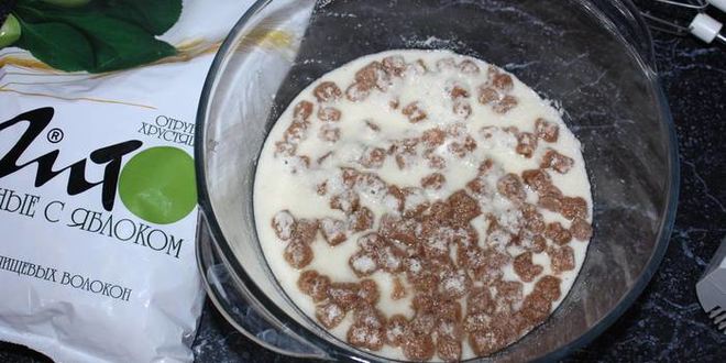 Рецепт постного манника с отрубями