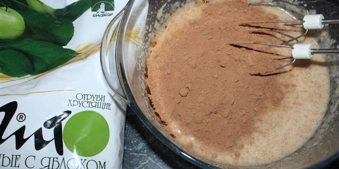 Рецепт постного манника с отрубями