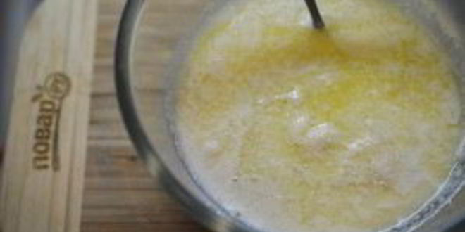 Рецепт постного шоколадного манника с миндалем