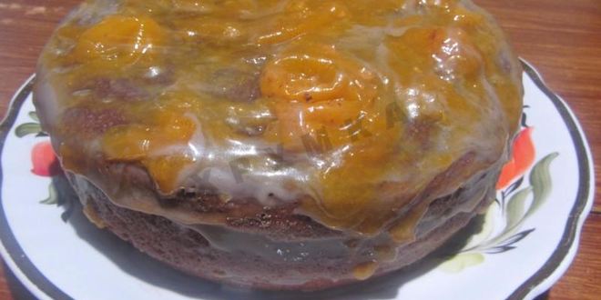 Рецепт шоколадного манника на кефире в мультиварке