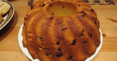 Рецепт Творожного манника с черной смородиной