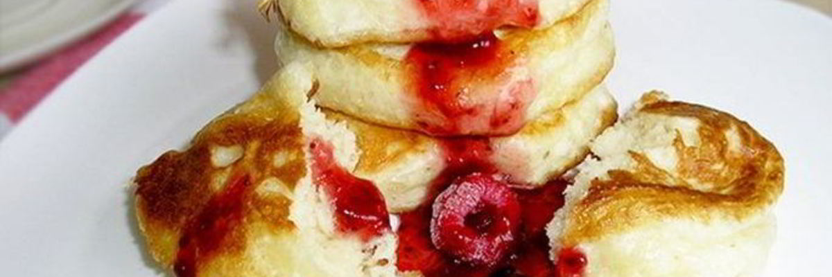 Рецепт Дрожжевых оладушек на кефире