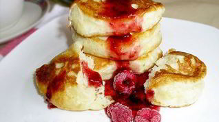 Рецепт Дрожжевых оладушек на кефире