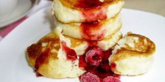 Рецепт дрожжевых оладушек на кефире