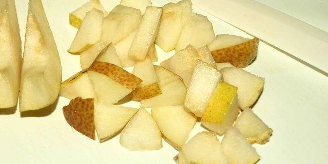 Рецепт имбирно-грушевых оладушки