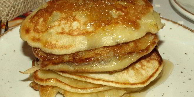 Рецепт имбирно-грушевых оладушки