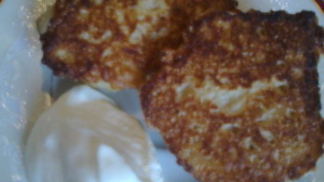 Рецепт оладушек без муки