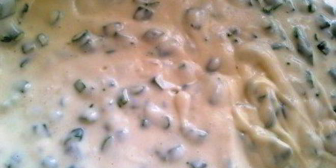 Рецепт оладушек с зеленым луком