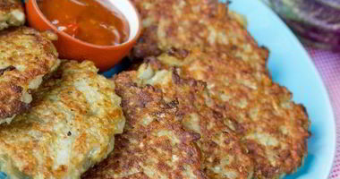 Рецепт Оладий из кабачков с фаршем