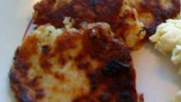 Рецепт Оладий из картофельного пюре