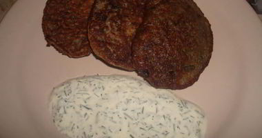 Рецепт Оладий из картофеля и кабачков