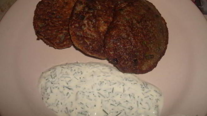 Рецепт оладий из картофеля и кабачков