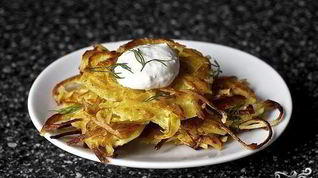 Рецепт Оладий из картофеля и пастернака