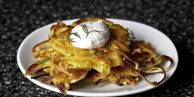 Рецепт Оладий из картофеля и пастернака