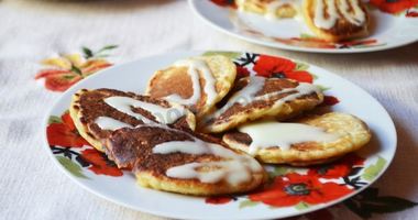 Рецепт Оладий из кукурузной муки на кефире