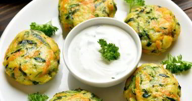 Рецепт Оладий из молодых кабачков