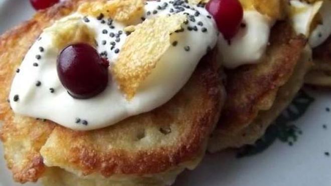 Рецепт оладий из овсяных хлопьев