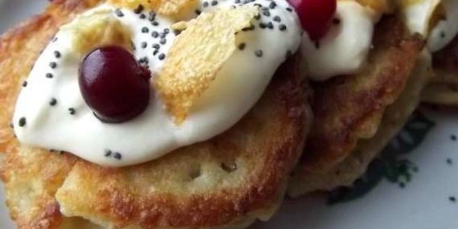 Рецепт оладий из овсяных хлопьев