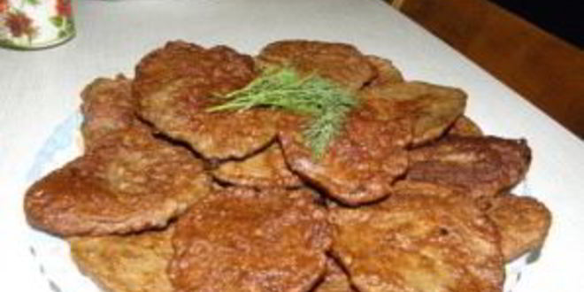 Рецепт оладий из печени индейки