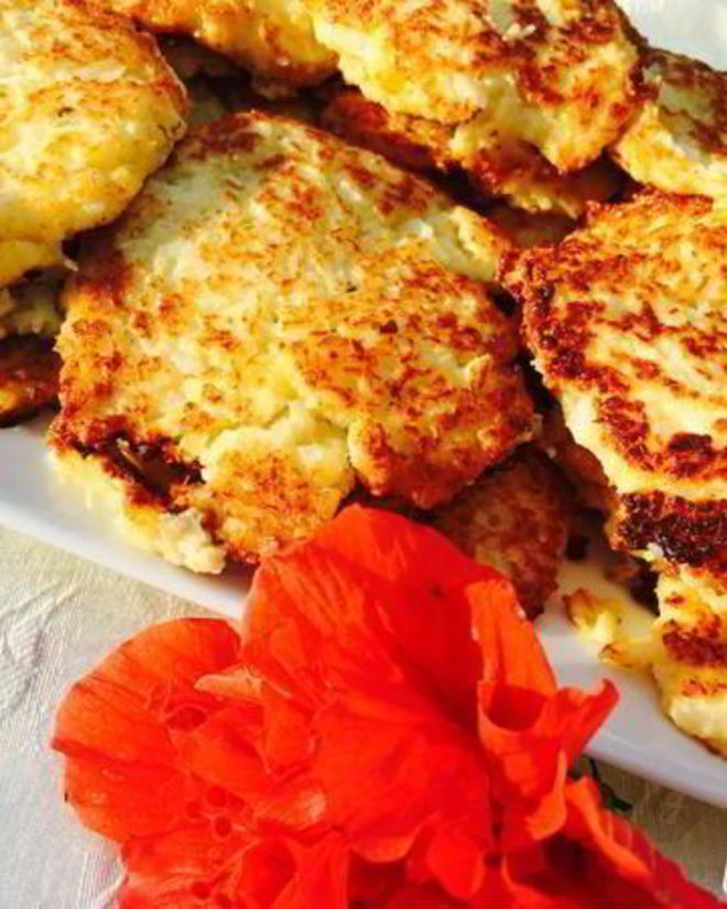 Рецепт оладий из цветной капусты