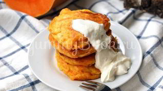 Рецепт Оладий из тыквы