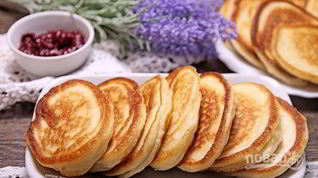 Рецепт Оладий на кефире классические