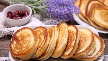 Рецепт Оладий на кефире классические