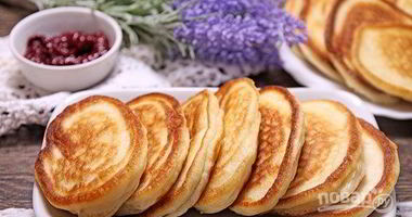 Рецепт Оладий на кефире классические