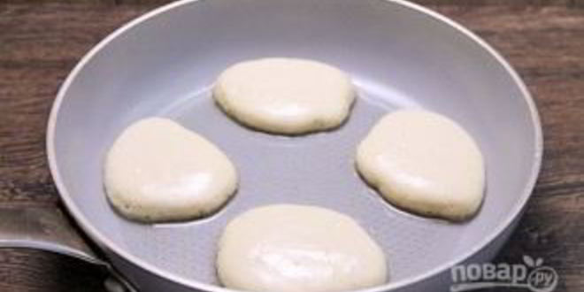 Рецепт оладий на кефире классические