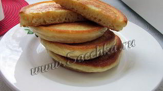 Рецепт Оладий на кефире