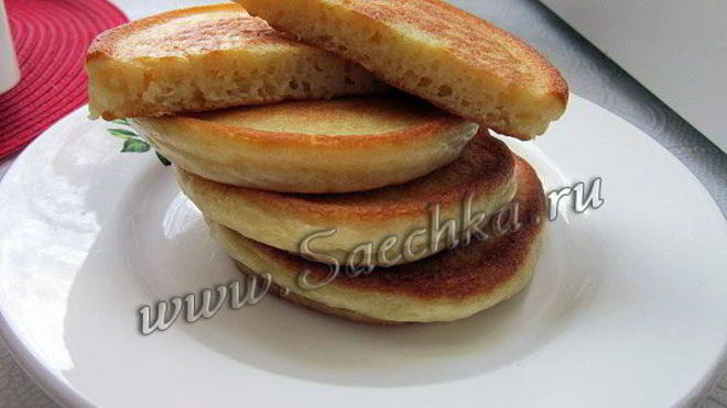 Рецепт Оладий на кефире