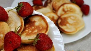 Рецепт Оладий на кислом молоке без яиц