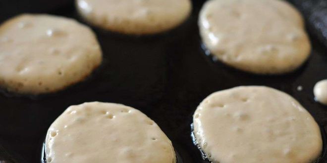 Рецепт оладий на кислом молоке без яиц