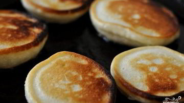 Рецепт Оладий на молоке без яиц