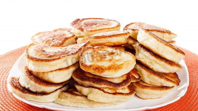 Рецепт Оладий на снежке пышные