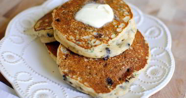 Рецепт Оладий с базиликом и шоколадом